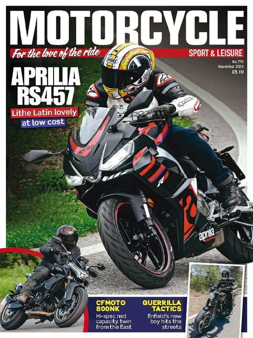 Title details for Motorcycle Sport & Leisure by Mortons Media Group, Ltd - Available